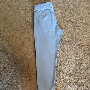 J Crew Bowery Pant - 34x34 slim - light blue in GREAT condition